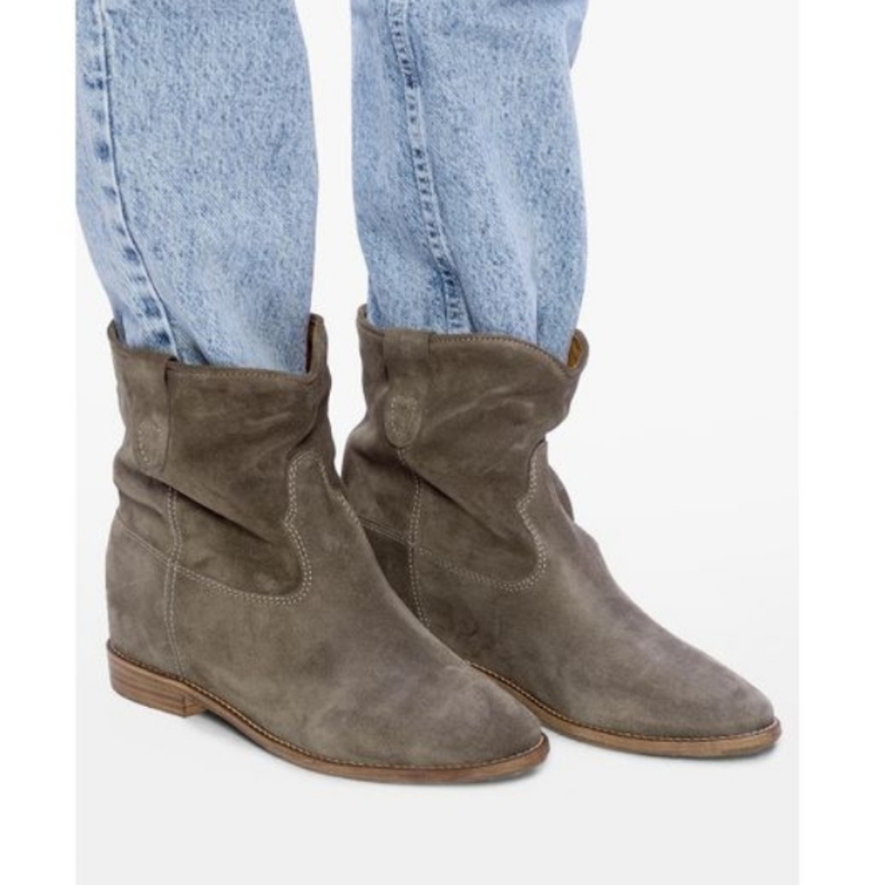 Isabel Marant Women's 'crisi' Leather Ankle Boot Size 38